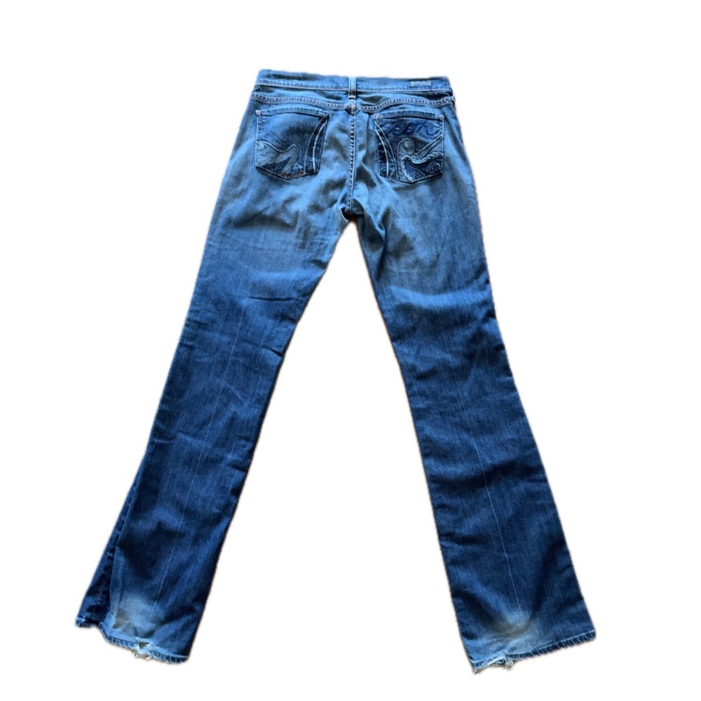 J2 by Jerome Dahan Citizens of Humanity Embroidered Pocket Y2K Low Rise Jean 29 - Picture 2 of 9